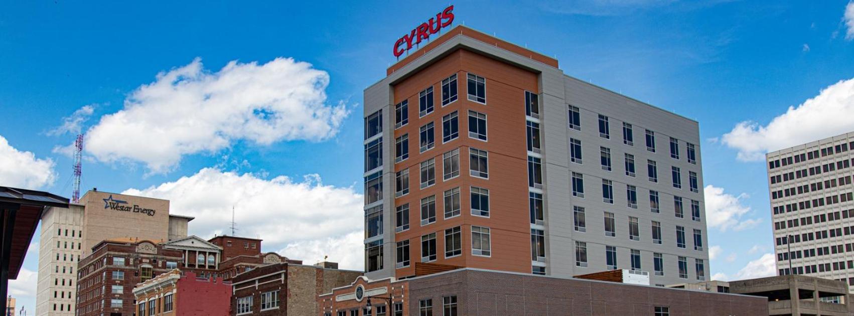 Cyrus Hotel, Topeka, A Tribute Portfolio Hotel Exteriör bild