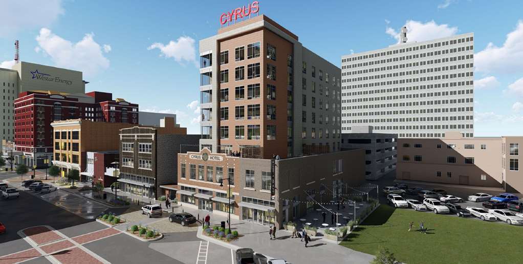 Cyrus Hotel, Topeka, A Tribute Portfolio Hotel Exteriör bild